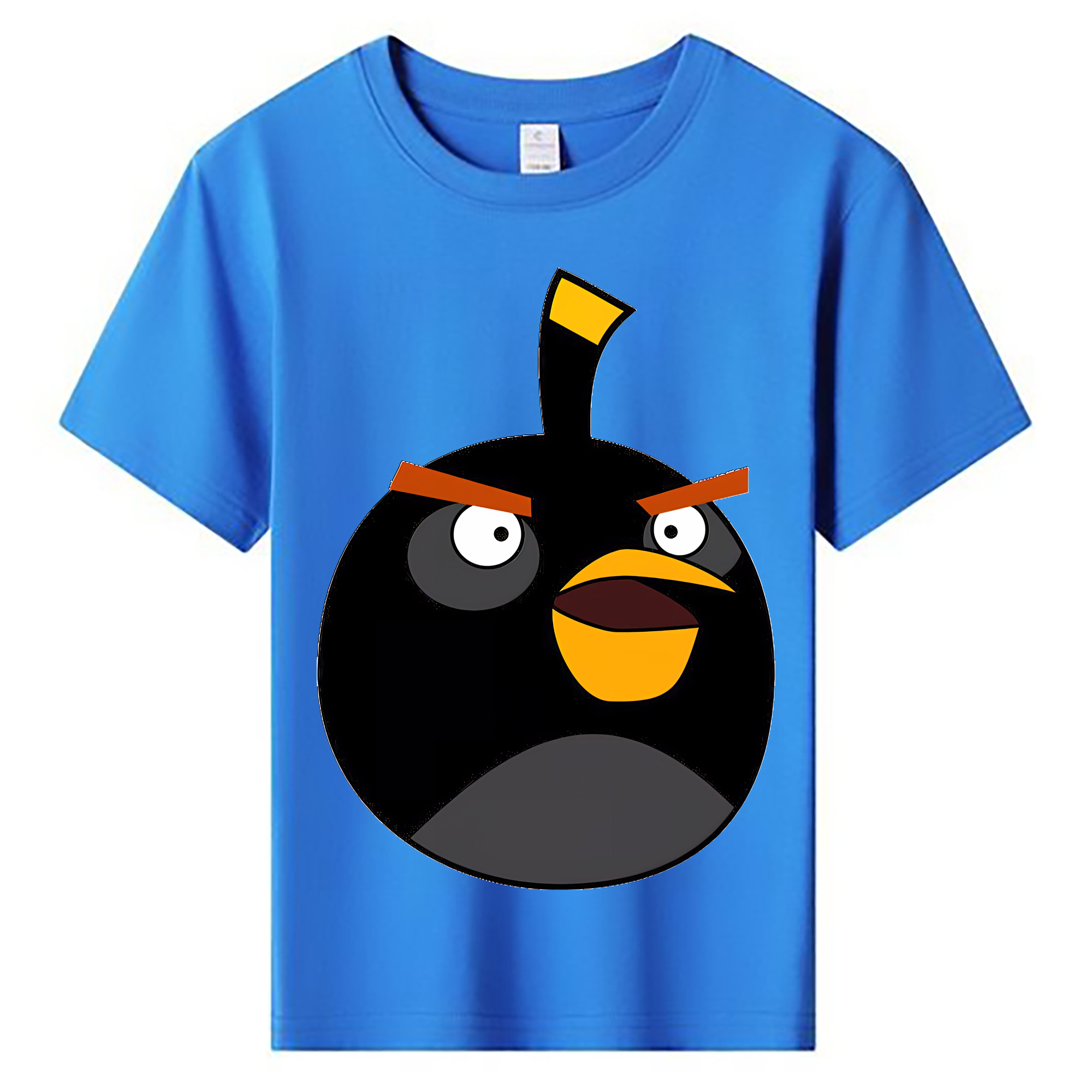 （画像用） Angry Birds アングリーバード 綿100％キッズTシャツ（フロントプリント）